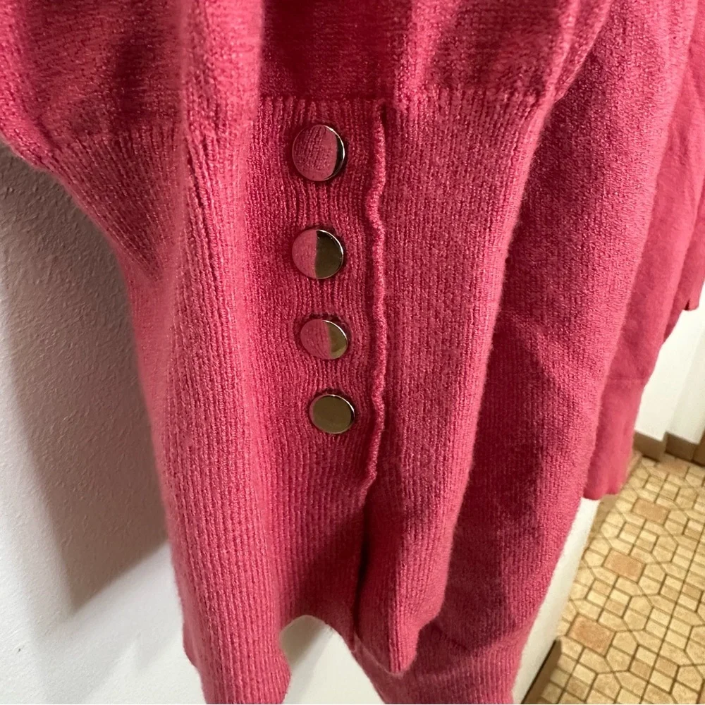 Torrid Everyday Soft Turtleneck Pullover Sweater in Holly Berry size 5X NWT - Picture 6 of 7